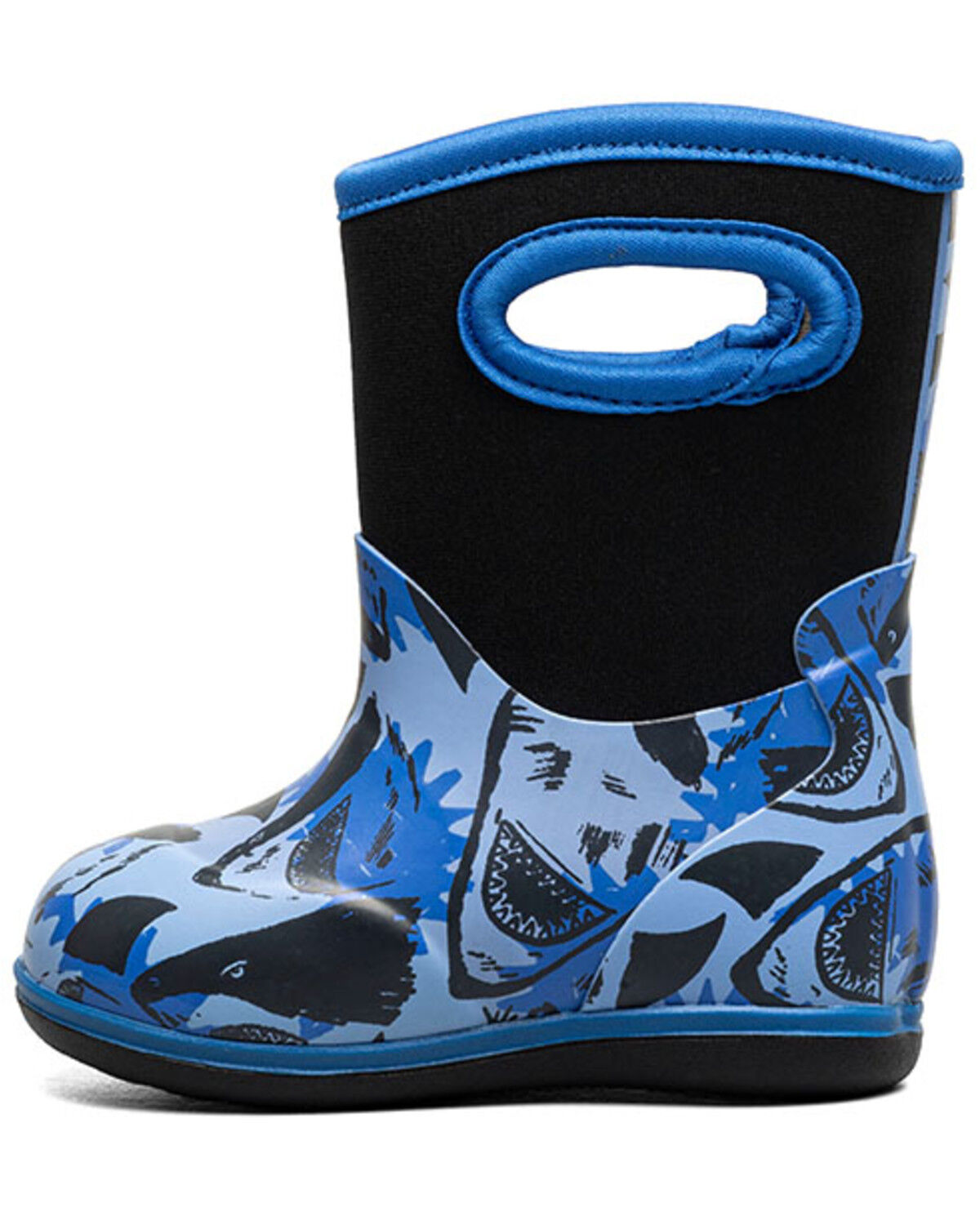Image #3 - Bogs Toddler Boys' Classic Sharks Rainboots, Multi, hi-res