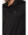 Image #3 - RANK 45® Men's Heeler Solid Short Sleeve Polo, Black, hi-res