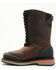 Image #3 - Cody James Men's Pull-On Insulated Work Boots - Composite Toe, Brown, hi-res
