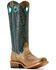 Image #1 - Ariat Women's Futurity Boon Western Boots - Square Toe, Teal, hi-res