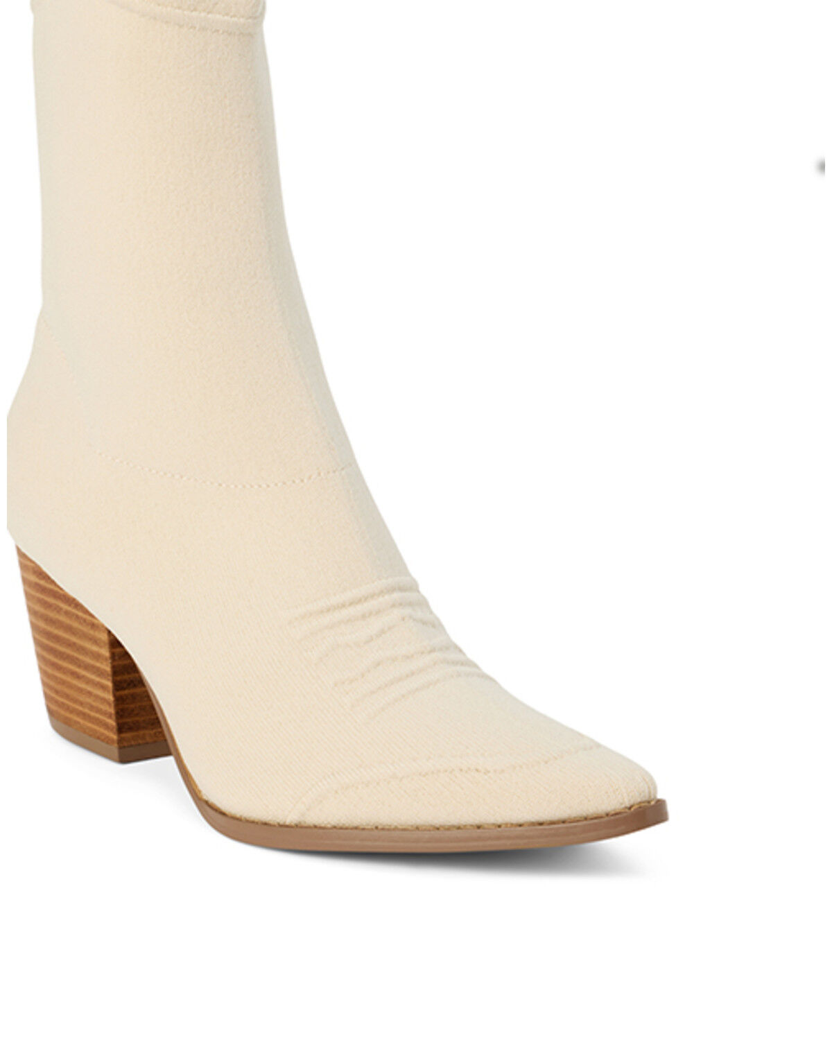 Image #1 - Coconuts by Matisse Women's Lynne Booties - Snip Toe, Ivory, hi-res
