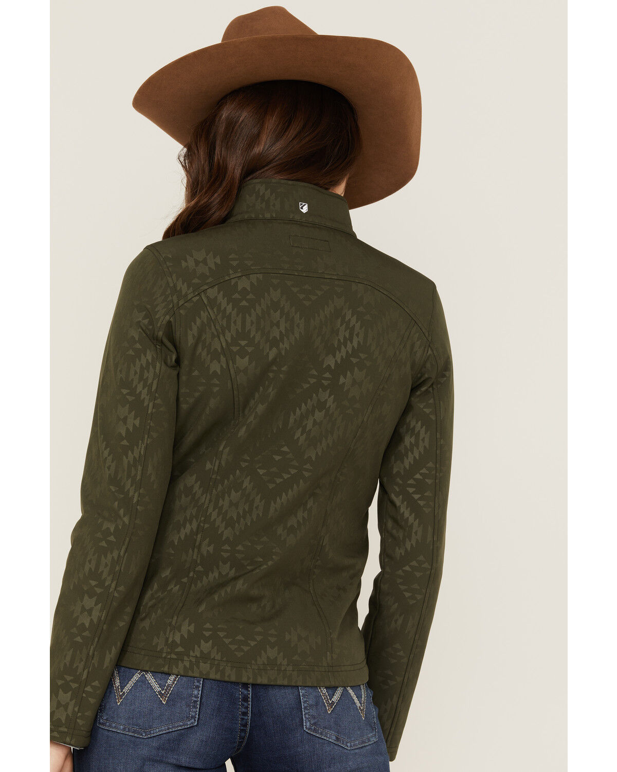 Image #4 - RANK 45® Women's Southwestern Print Softshell Riding Jacket, , hi-res