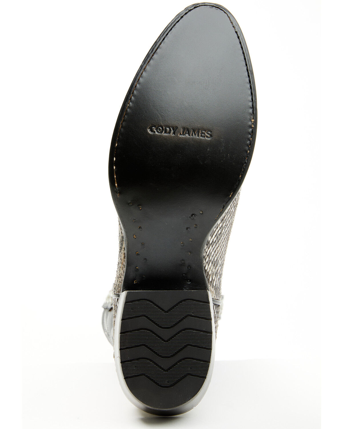 Image #7 - Cody James Men's Exotic Python Western Boots - Medium Toe, Black, hi-res