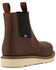 Image #5 - US Boot Men's Logan 6" Chelsea Work Boots - Composite Toe, Brown, hi-res