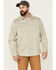 Image #1 - Brothers and Sons Men's Weathered Twill Solid Long Sleeve Button-Down Western Shirt, Sand, hi-res