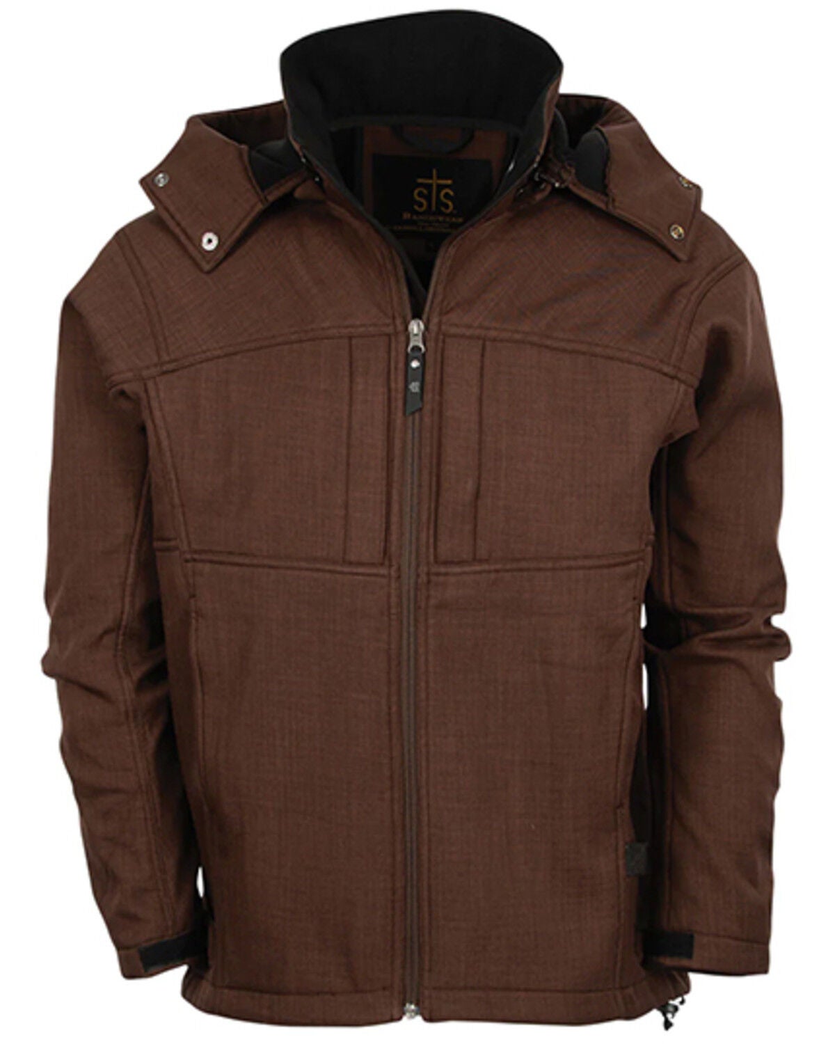 STS Ranchwear by Carroll Men's Weston Jacket - Big, Chocolate, hi-res