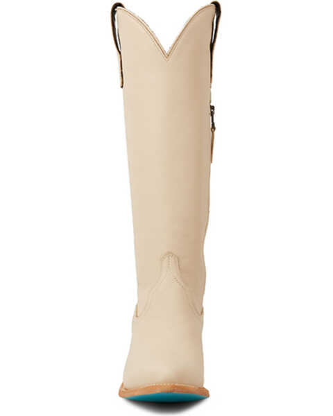 Image #4 - Lane Women's Plain Jane Tall Western Boots - Medium Toe , Ivory, hi-res
