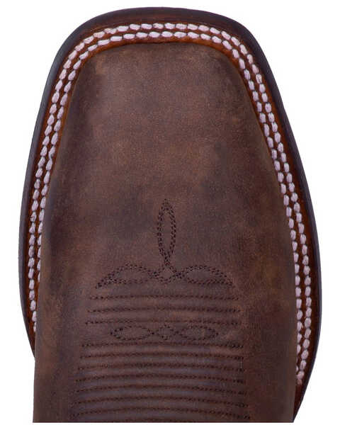 Dan Post Men's Abram Western Boots - Broad Square Toe, Tan, hi-res