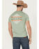 Image #1 - Pendleton Men's Geo Print Logo Short Sleeve Graphic T-Shirt, Sage, hi-res