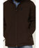 Image #3 - RANK 45® Men's Myrtis Softshell Jacket - Big & Tall, Brown, hi-res