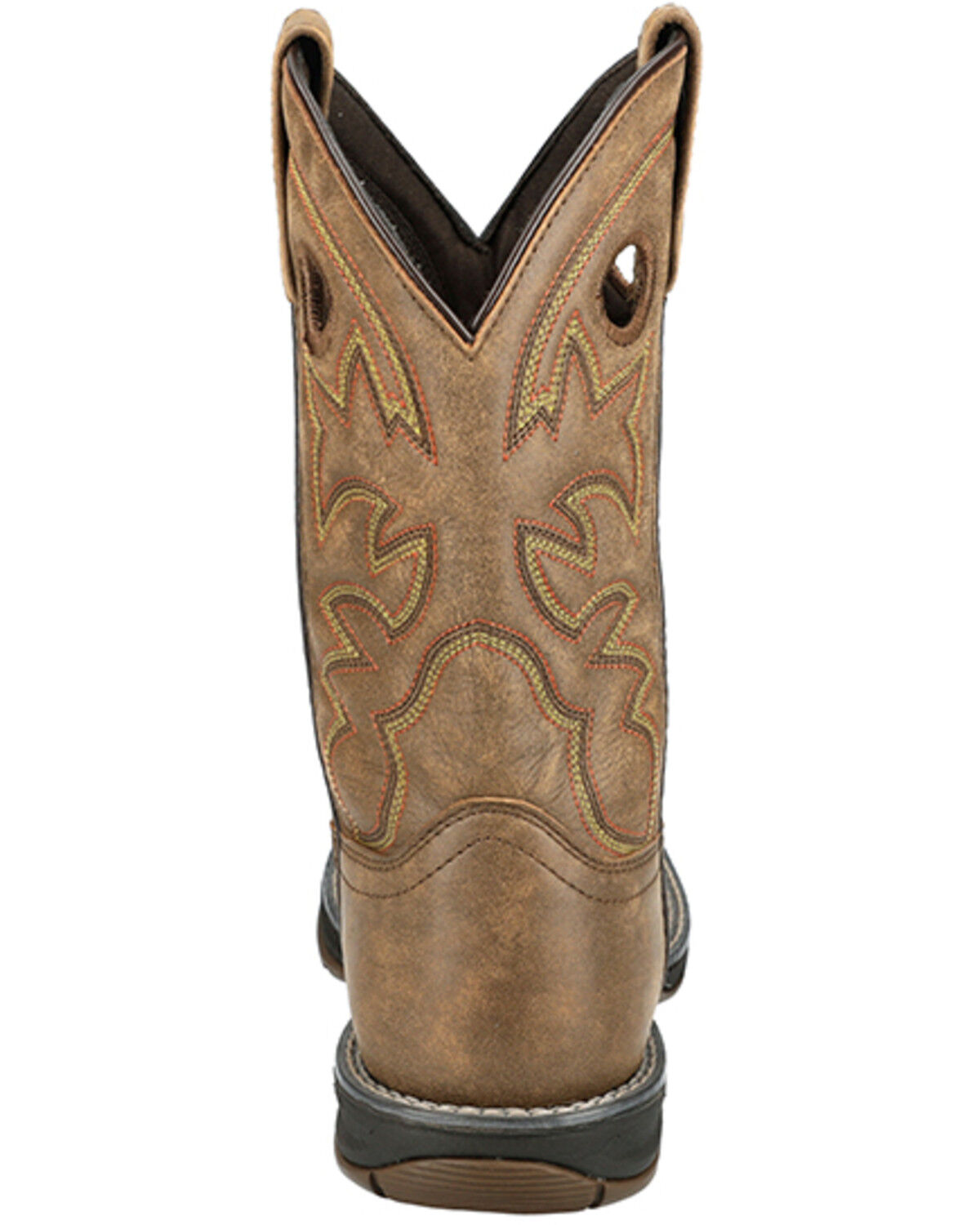 Image #5 - Smoky Mountain Women's Prairie Performance Western Boots - Broad Square Toe, Brown, hi-res