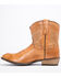 Dingo Women's Willie Short Western Boots - Round Toe, Tan, hi-res