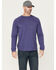 Image #2 - Ariat Men's Rebar Heat Fighter Long Sleeve Work Shirt, Dark Blue, hi-res
