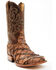 Image #1 - Cody James Men's Pirarucu Exotic Boots - Broad Square Toe, Brown, hi-res