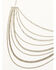 Image #2 - Shyanne Women's Juniper Sky Multi Strand Silver Necklace, Silver, hi-res