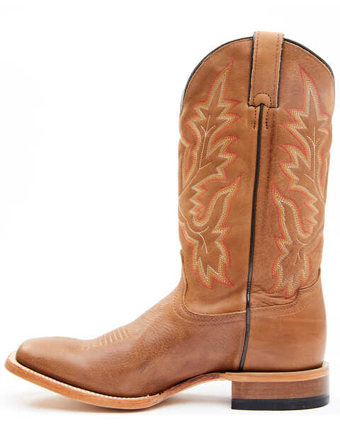 Image #7 - Cody James Men's Stockman Western Boots - Broad Square Toe, Brown, hi-res