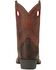 Ariat Boys' Rough Stock Western Boots - Square Toe, Brown, hi-res