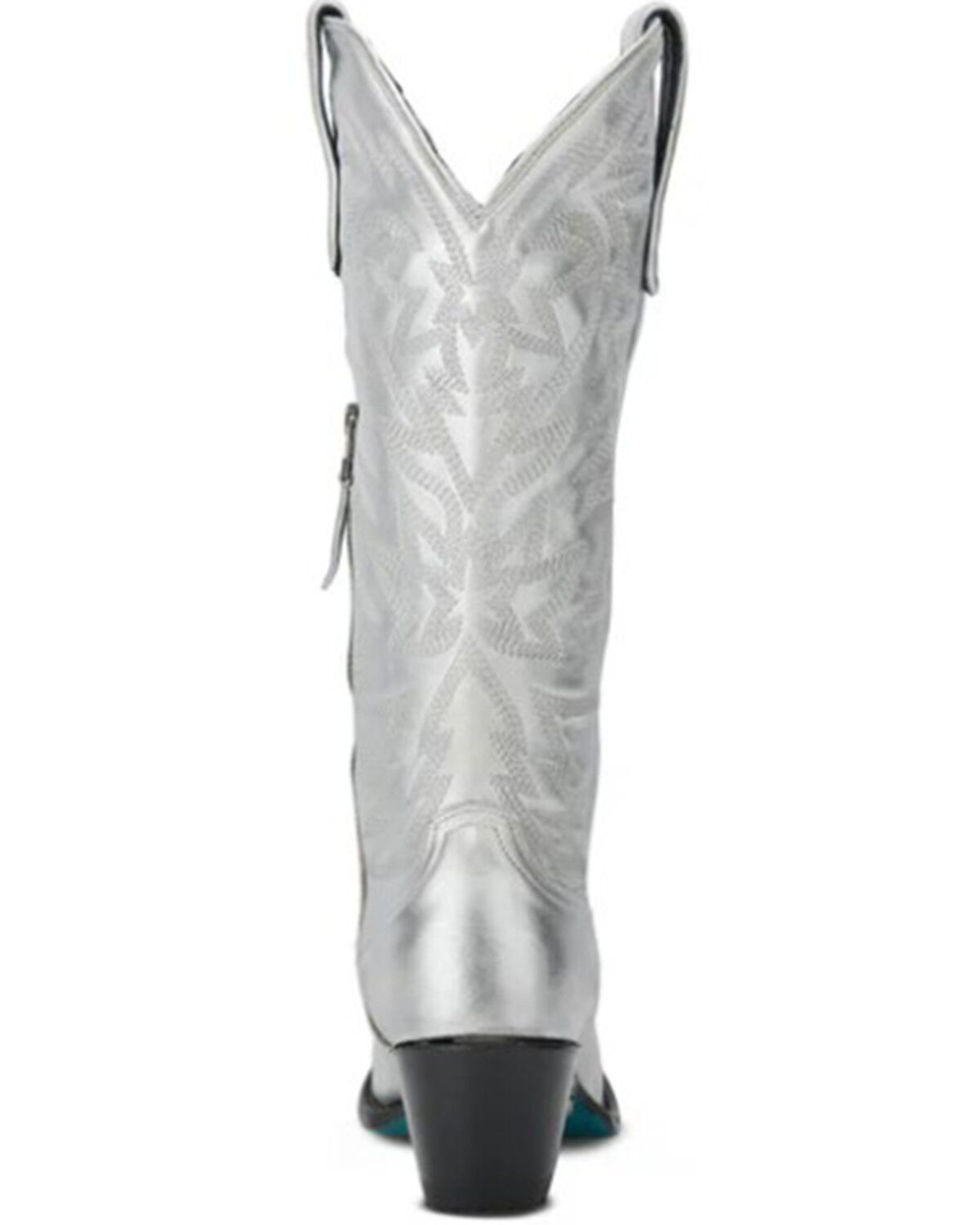 Image #5 - Lane Women's Smokeshow Tall Metallic Western Boots - Snip Toe, Silver, hi-res