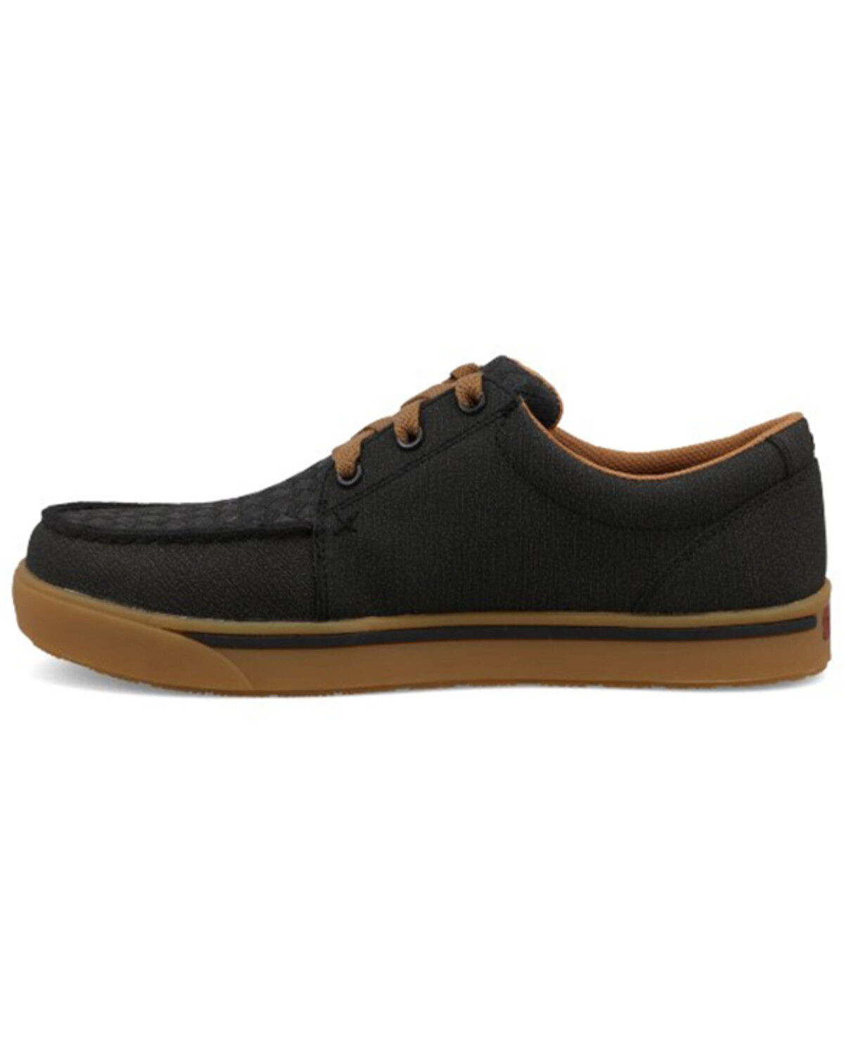 Image #3 - Twisted X Men's Work Kicks Lace-Up Shoes - Composite Toe, Charcoal, hi-res