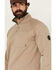 Image #2 - Brothers and Sons Men's Uinta Quilted Pullover, Taupe, hi-res