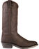 Old West Men's Trucker Western Work Boots - Soft Toe, Distressed, hi-res