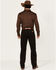 Image #3 - Wrangler Men's 13MWZ Cowboy Cut Original Fit Denim Jeans, Brown, hi-res