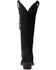Image #5 - Lane Women's Plain Jane Suede Tall Western Boots - Round Toe, Black, hi-res