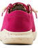 Image #3 - Ariat Women's Hilo Casual Shoes - Moc Toe, Pink, hi-res