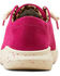 Image #3 - Ariat Women's Hilo Casual Shoes - Moc Toe , Pink, hi-res