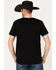 Image #4 - Cinch Men's Camp Yee-Haw Cowboys Never Say Die Graphic T-Shirt , Black, hi-res