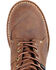 Image #6 - Carolina Men's 10" Waterproof Linesman Boots - Round Toe, Brown, hi-res