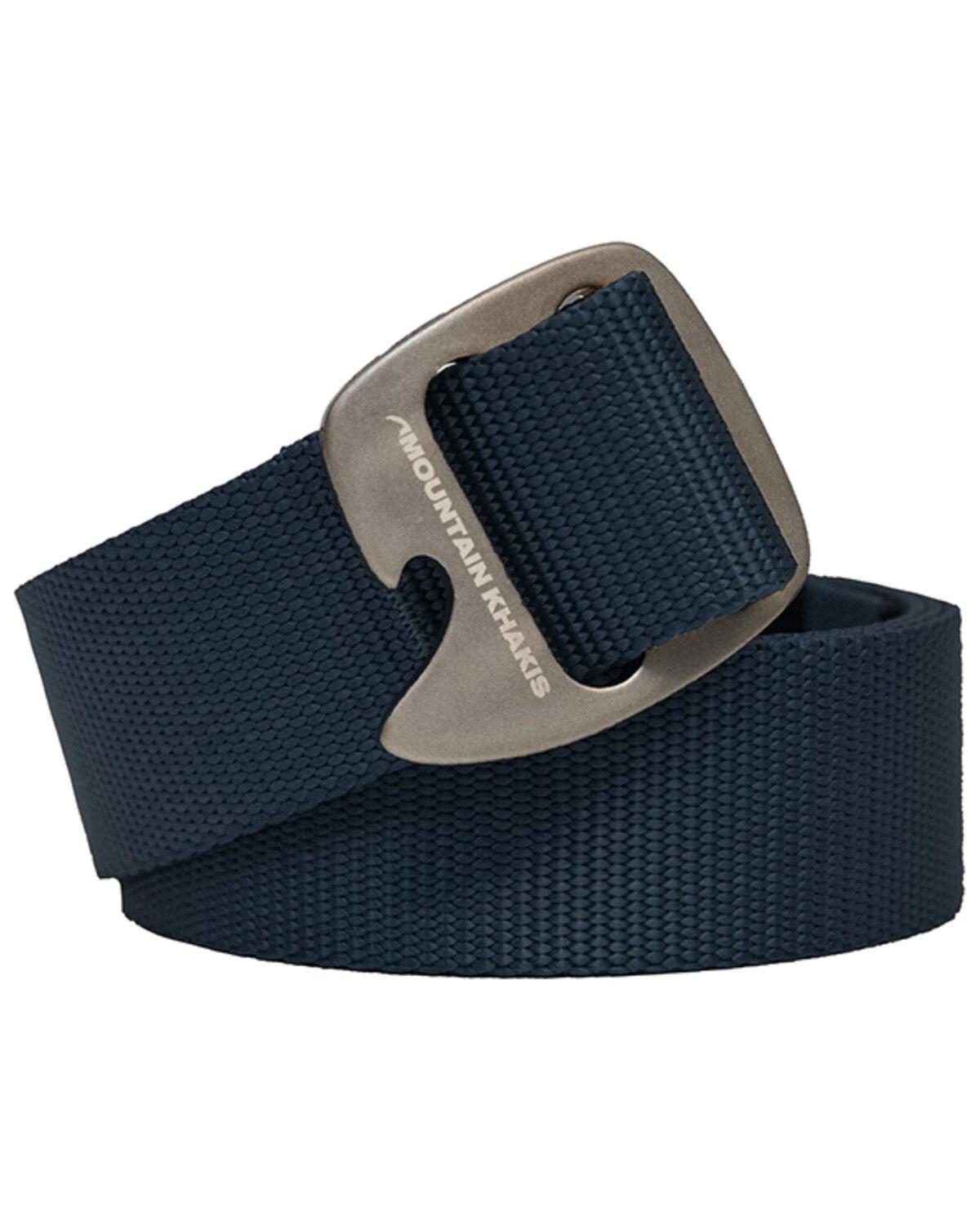 Image #1 - Mountain Khakis Men's Homestead Solid Webbing Basic Belt, Navy, hi-res