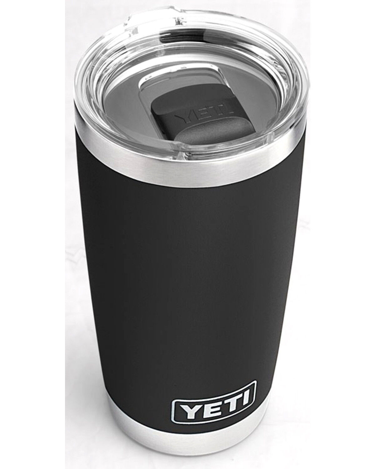 Image #2 - YETI Rambler® MagSlider™ Lid 20oz Tumbler, Black, hi-res