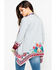 Johnny Was Women's French Terry Cardigan, Heather Grey, hi-res