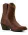 Image #1 - Ariat Women's Maggie Western Booties - Snip Toe, Brown, hi-res