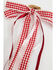 Image #2 - Shyanne Women's Gingham Lace Boot Bows - 2 Piece, Red, hi-res