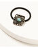 Image #2 - Shyanne Women's Square Concho Ponytail Holder, Silver, hi-res