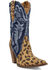 Image #1 - Dingo Women's Tipsy Leopard Print Western Boots - Snip Toe, Leopard, hi-res