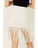 Image #5 - Idyllwind Women's Crochet Lightning Fringe Skirt , Cream, hi-res