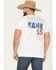 Image #4 - RANK 45® Men's Red 45 Short Sleeve Graphic T-Shirt, White, hi-res