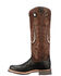 Lucchese Women's Ruth Tall Western Boots - Round Toe, Black, hi-res