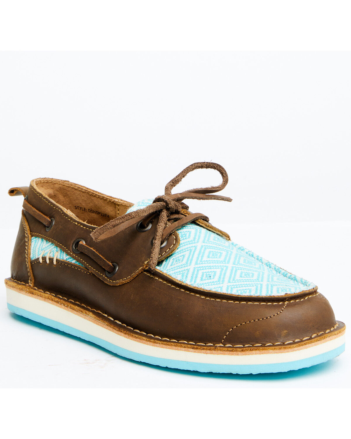 Image #1 - RANK 45® Women's Southwestern Slip-On Casual Shoe - Moc Toe, , hi-res