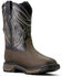 Image #1 - Ariat Men's Big Rig BOA Waterproof Work Boots - Soft Toe, Brown, hi-res