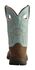 Image #8 - Durango Women's Saddle Western Boots - Broad Square Toe, Bay Apache, hi-res