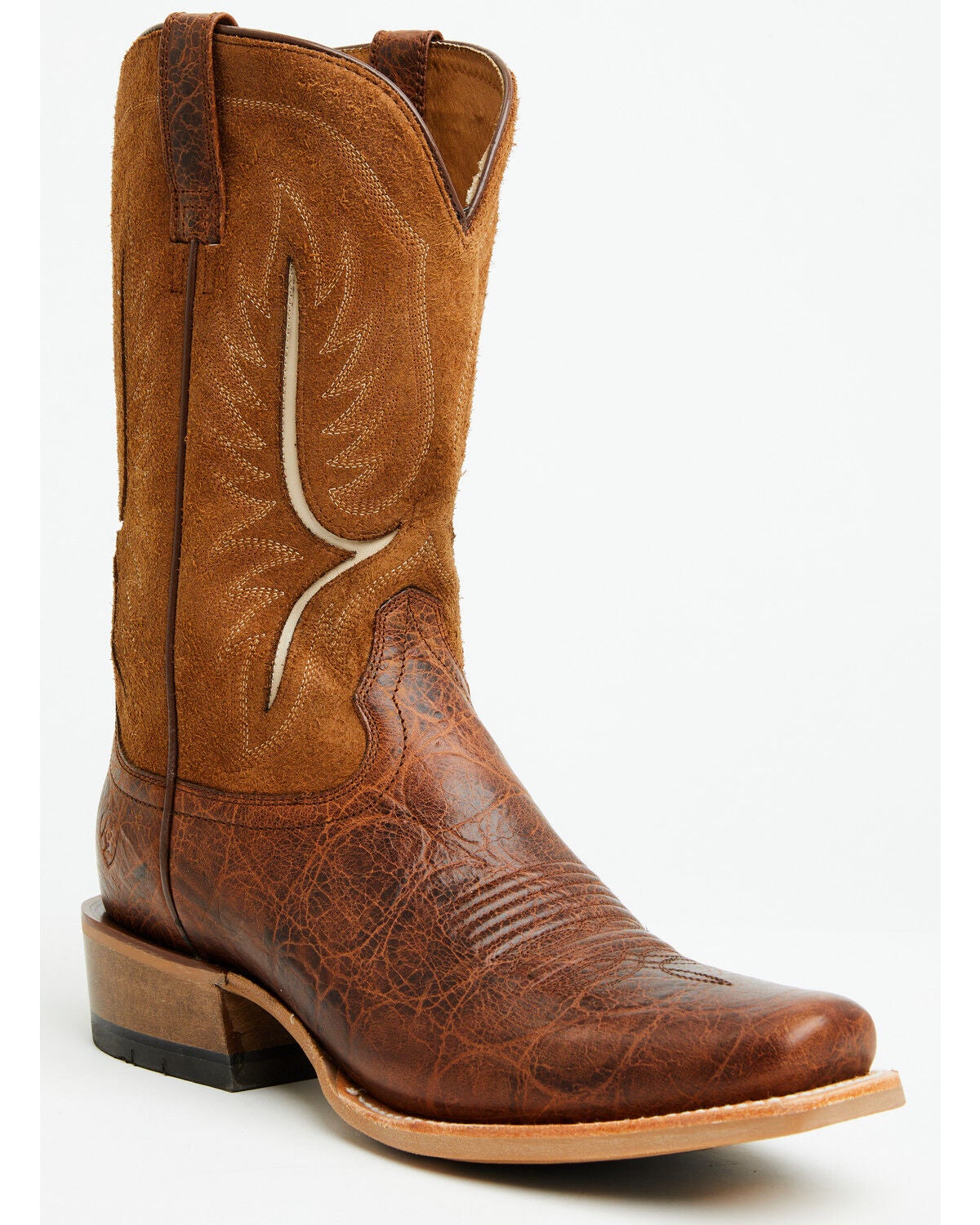 Image #1 - Ariat Men's Stadtler Performance Western Boots - Square Toe, Brown, hi-res