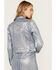Image #5 - Idyllwind Women's Goldfinch Denim Foiled Jacket, Light Medium Wash, hi-res