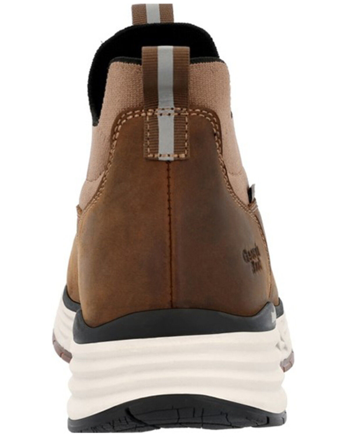 Image #5 - Georgia Boot Men's DuraBlend Sport Chelsea Shoes - Round Toe, Brown, hi-res