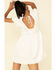 Shyanne Women's Embroidered Summer Dress , White, hi-res
