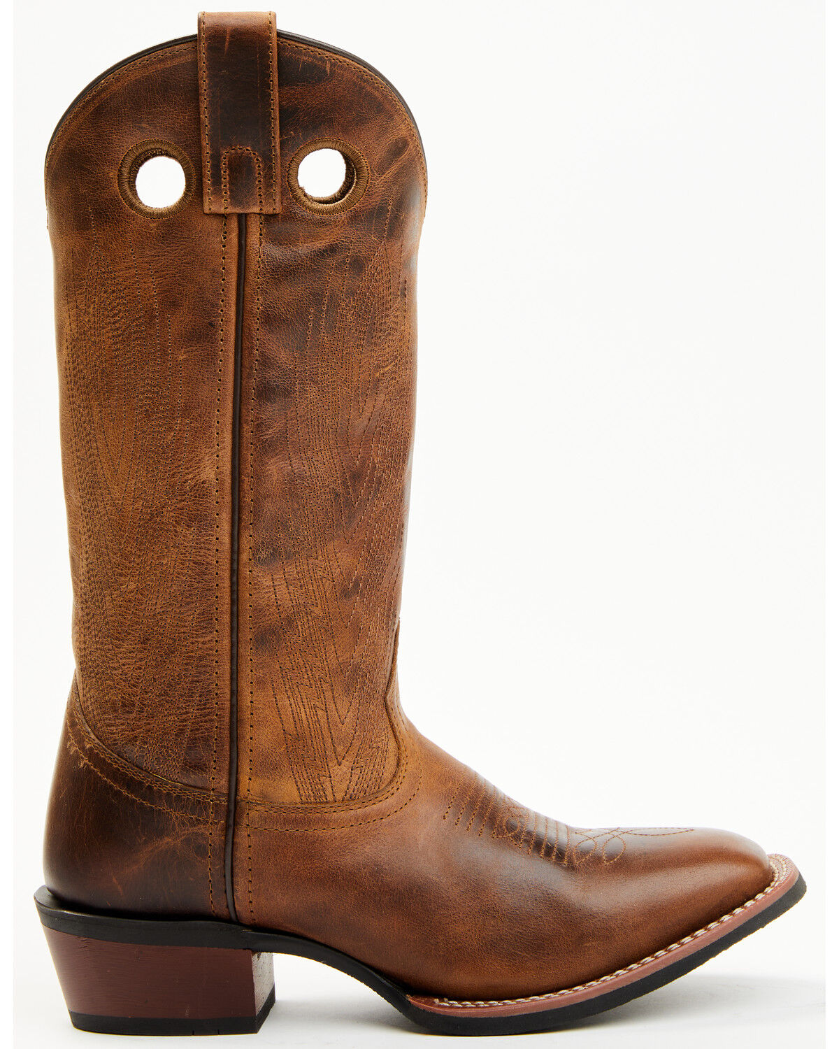 Image #2 - Laredo Women's Sable Rom Performance Western Boots - Broad Square Toe, Tan, hi-res