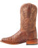 Image #9 - El Dorado Men's Handmade Caiman Back Brass Stockman Boots - Broad Square Toe, Bronze, hi-res